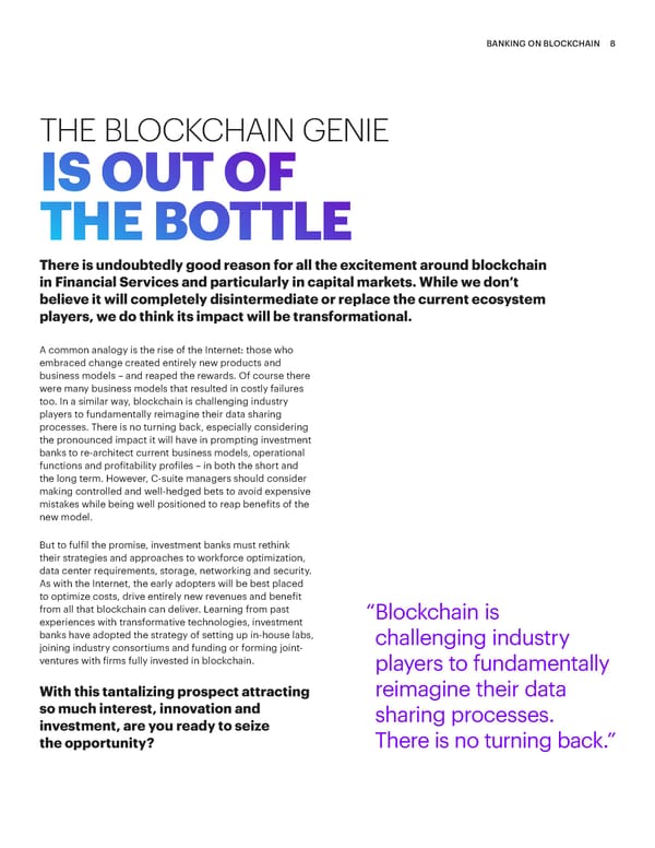 Banking on Blockchain - Page 9