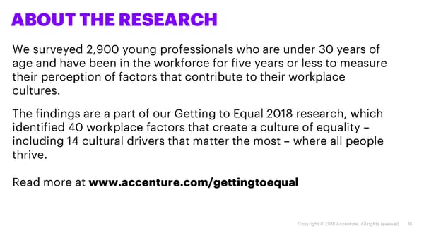 Getting to Equal - Spotlight on Young Female Leaders - Page 16