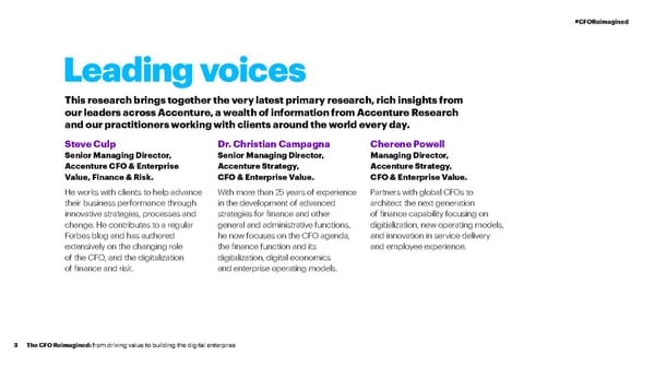 CFO Reimagined | CFO Global Research | Accenture - Page 3