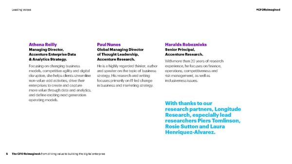 CFO Reimagined | CFO Global Research | Accenture - Page 5