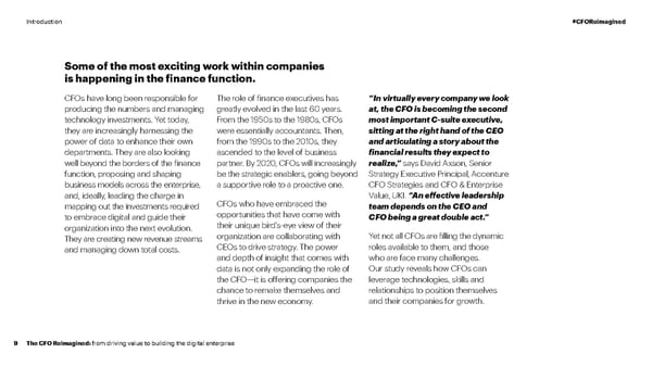CFO Reimagined | CFO Global Research | Accenture - Page 9