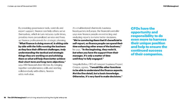 CFO Reimagined | CFO Global Research | Accenture - Page 18