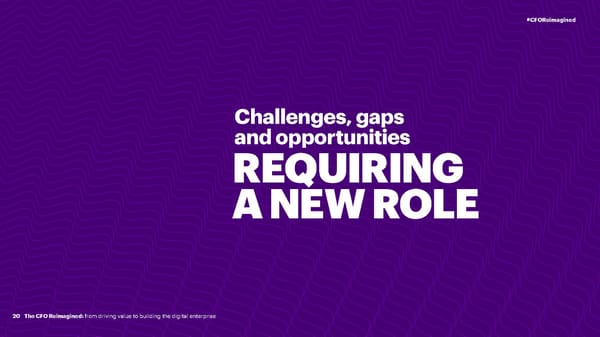 CFO Reimagined | CFO Global Research | Accenture - Page 20