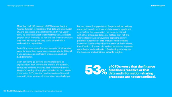 CFO Reimagined | CFO Global Research | Accenture - Page 24