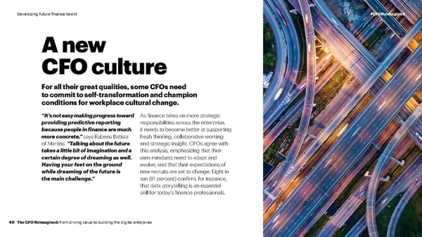 CFO Reimagined | CFO Global Research | Accenture - Page 40