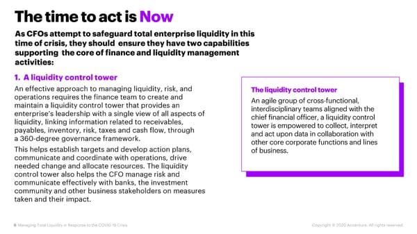 Managing Total Liquidity in Crisis: COVID-19 - Page 6