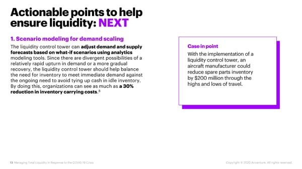 Managing Total Liquidity in Crisis: COVID-19 - Page 13