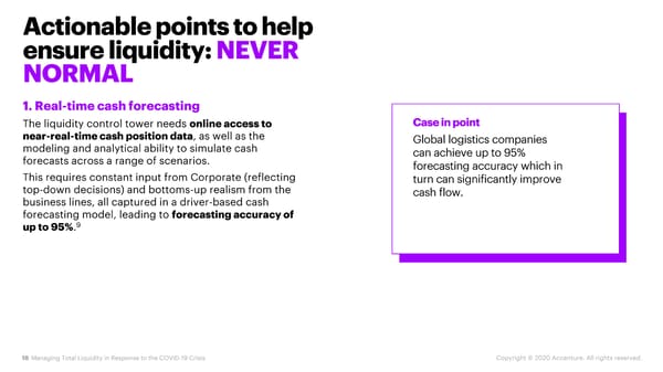 Managing Total Liquidity in Crisis: COVID-19 - Page 18