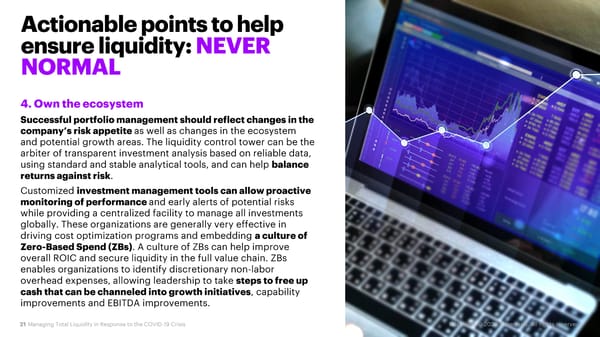 Managing Total Liquidity in Crisis: COVID-19 - Page 21