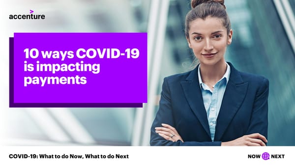 10 Ways COVID-19 Is Impacting Payments - Page 1