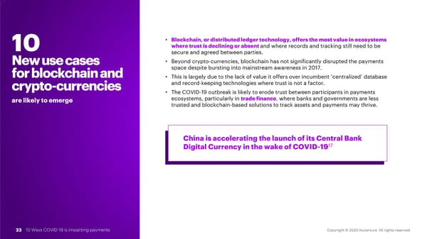 10 Ways COVID-19 Is Impacting Payments - Page 23