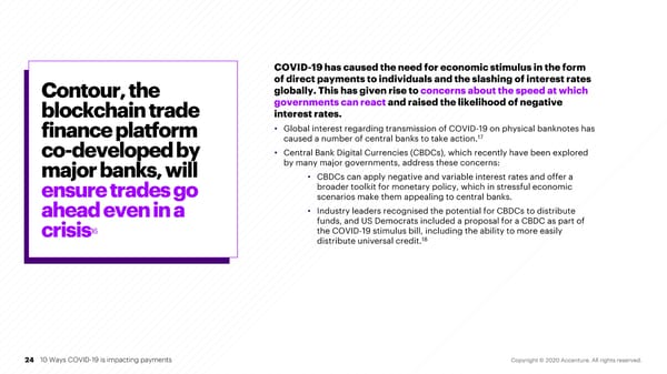 10 Ways COVID-19 Is Impacting Payments - Page 24