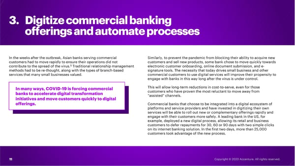 Navigating COVID-19: Commercial Banks - Page 11