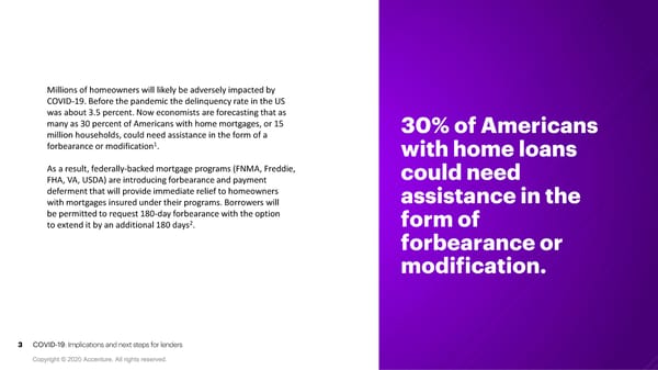 Implications and Next Steps for Lenders: COVID-19 - Page 3