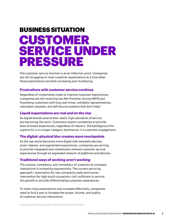 Intelligent Customer Engagement - Page 2