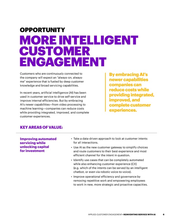Intelligent Customer Engagement - Page 6