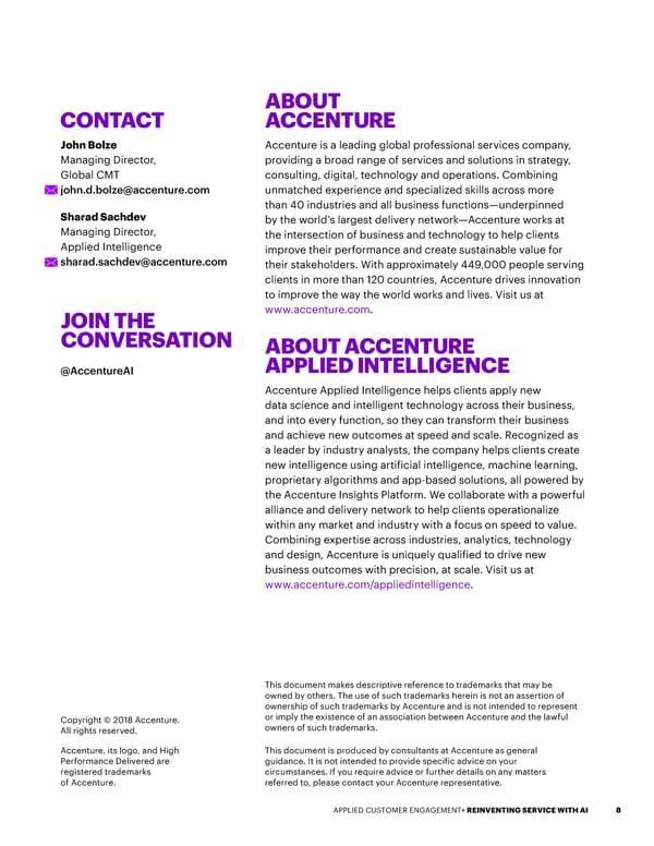 Intelligent Customer Engagement - Page 8