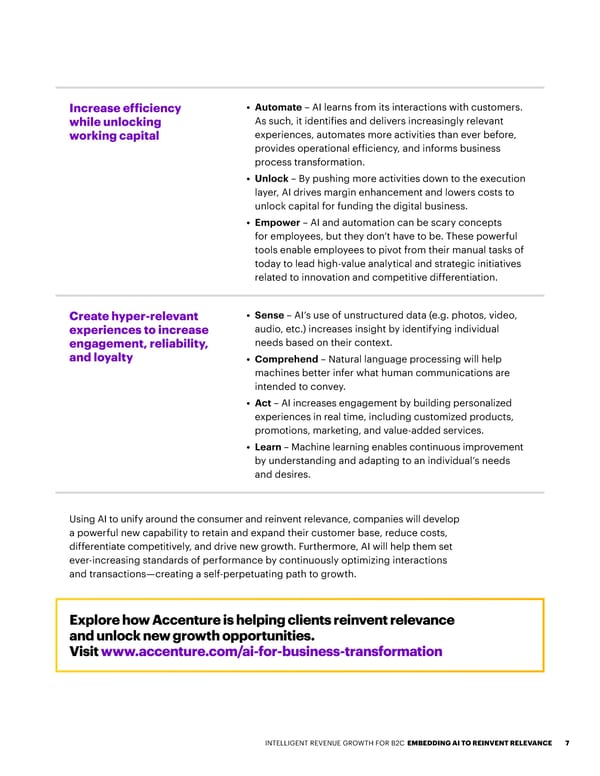 Intelligent Revenue Growth B2C - Page 7