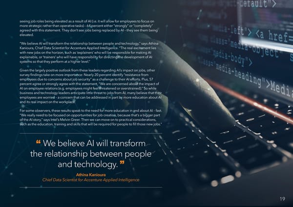 AI Momentum, Maturity & Models for Success - Page 19