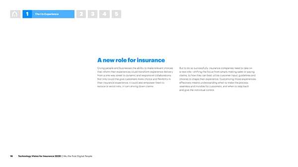 Technology Vision for Insurance 2020 - Page 16