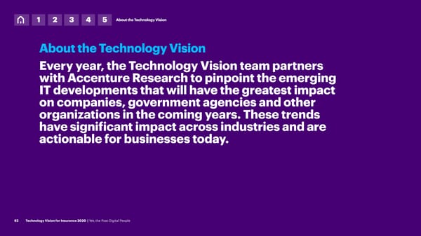 Technology Vision for Insurance 2020 - Page 62